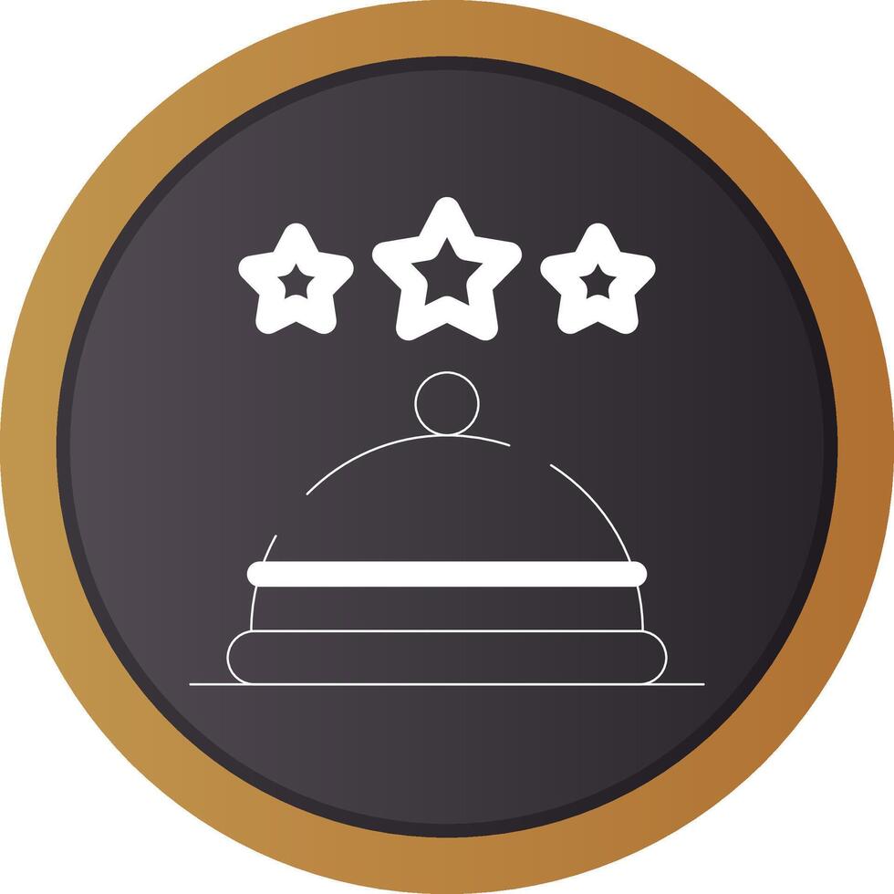 Food Review Creative Icon Design vector