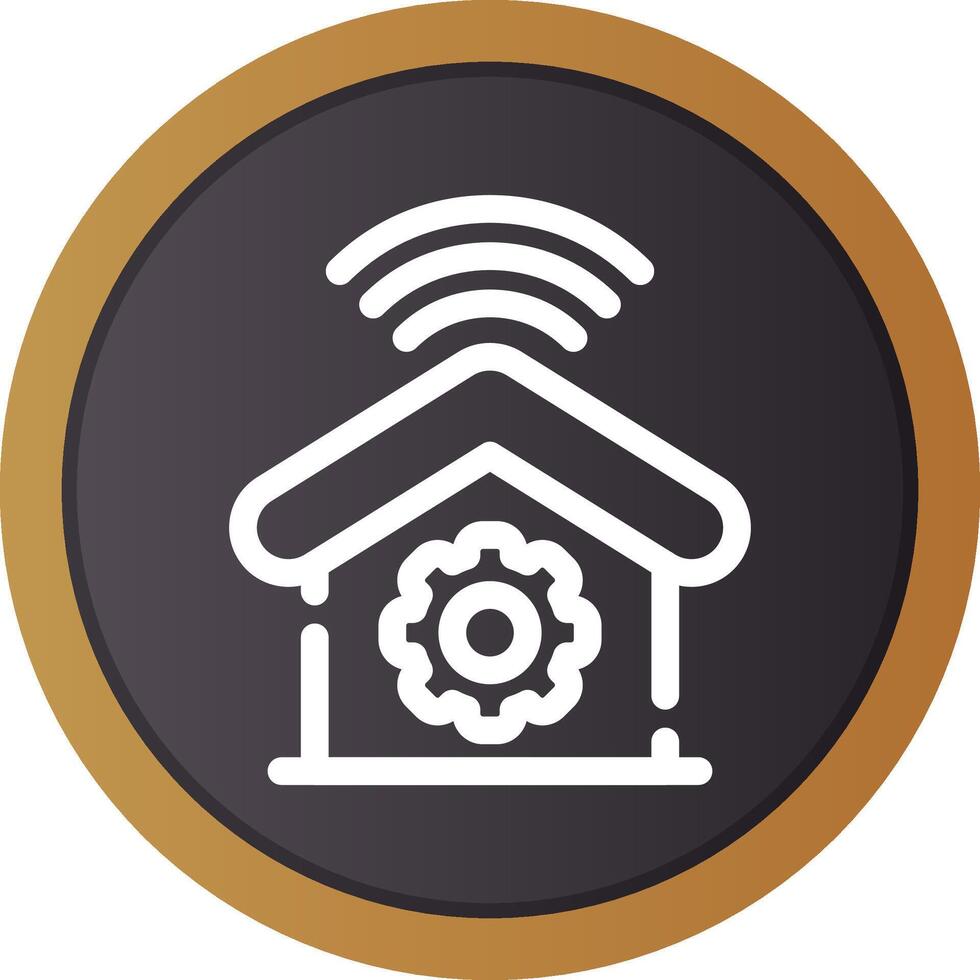 Home Automation Creative Icon Design vector