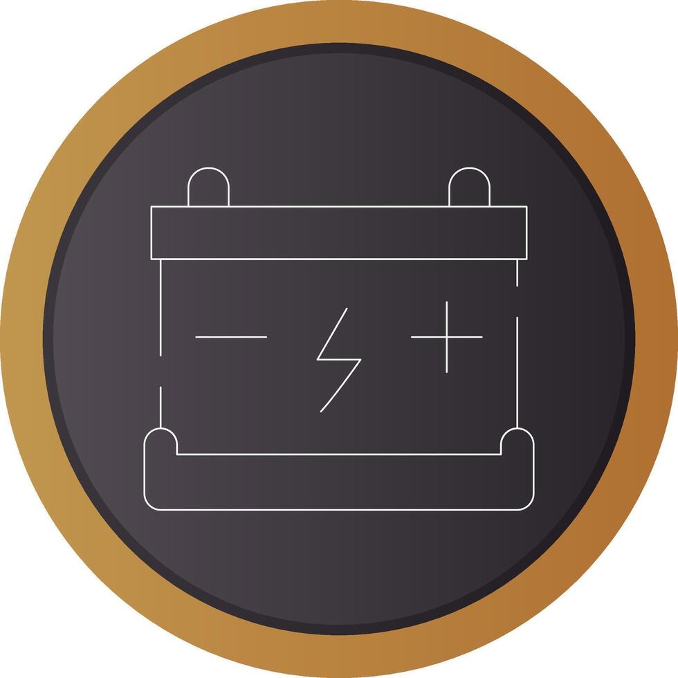 Battery Creative Icon Design vector