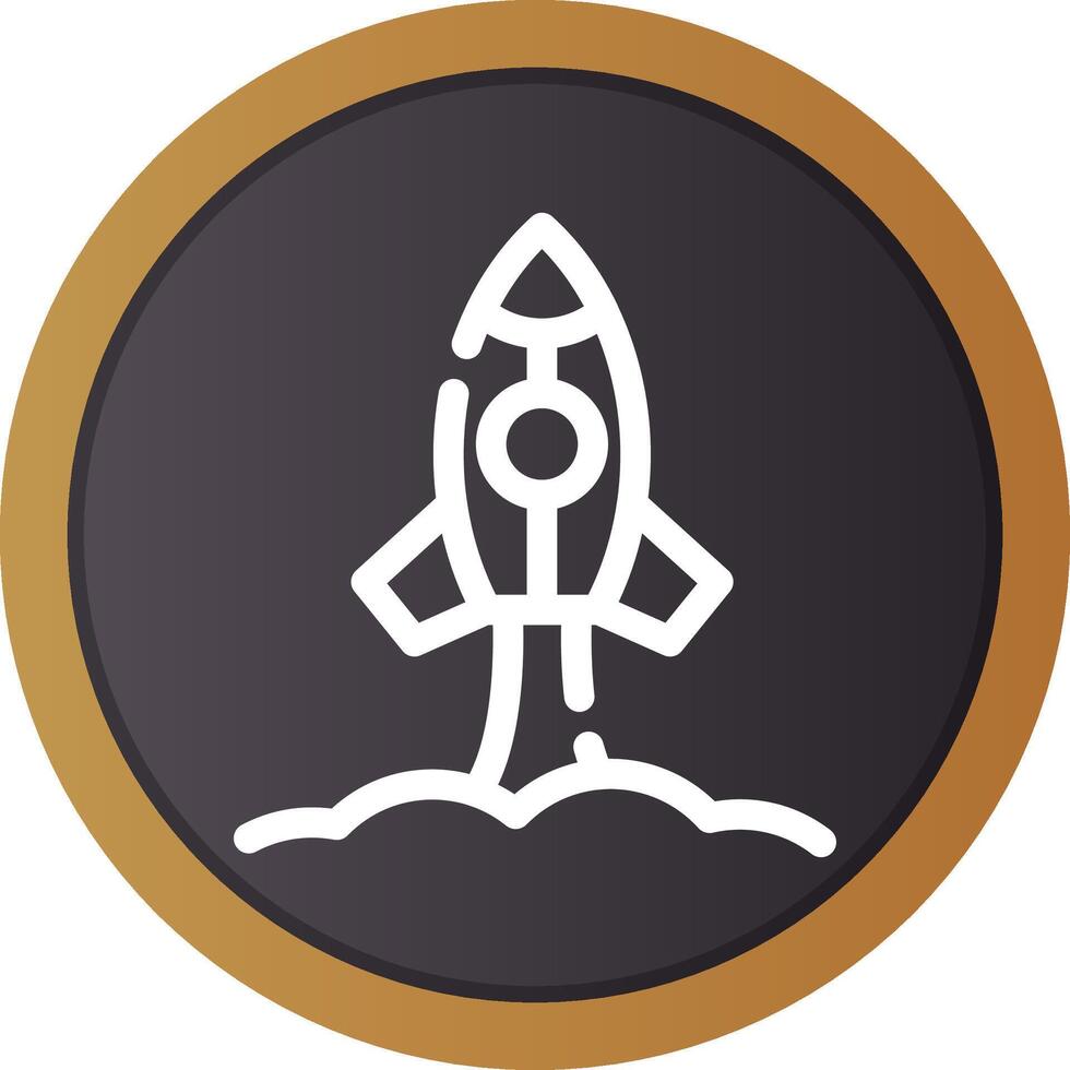 astronave creativo icono diseño vector