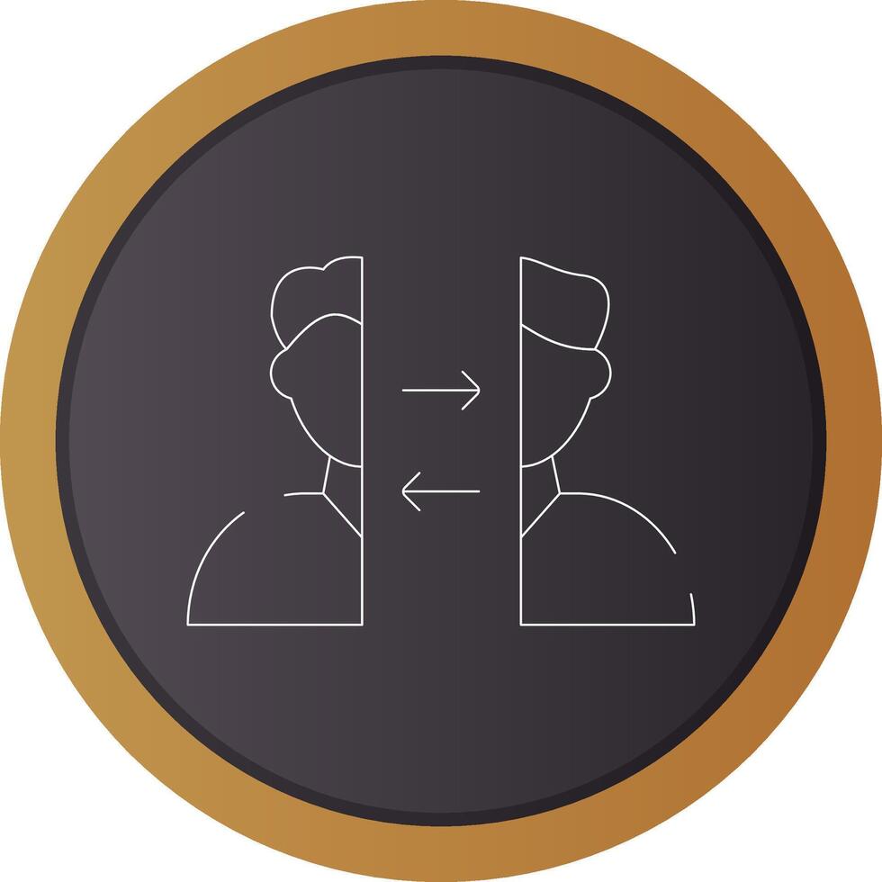 Self Determination Creative Icon Design vector