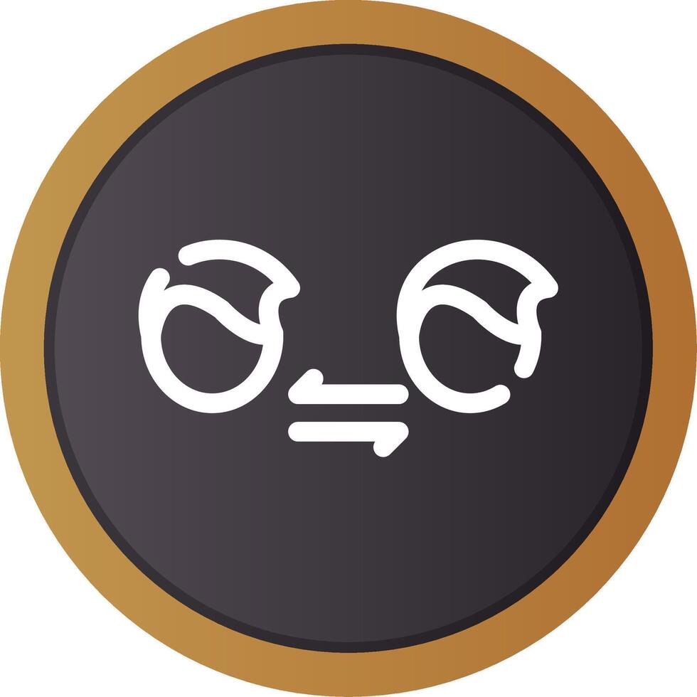 Face to Face Contact Creative Icon Design vector