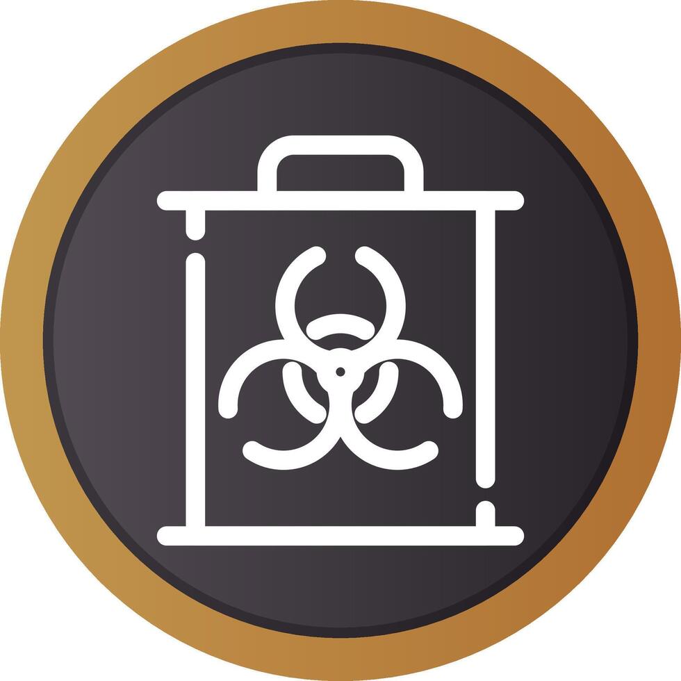 Biohazard Creative Icon Design vector