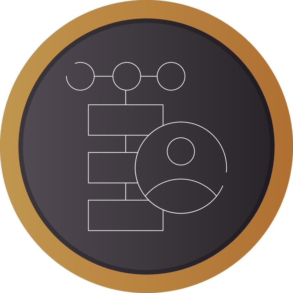 Client Database Creative Icon Design vector