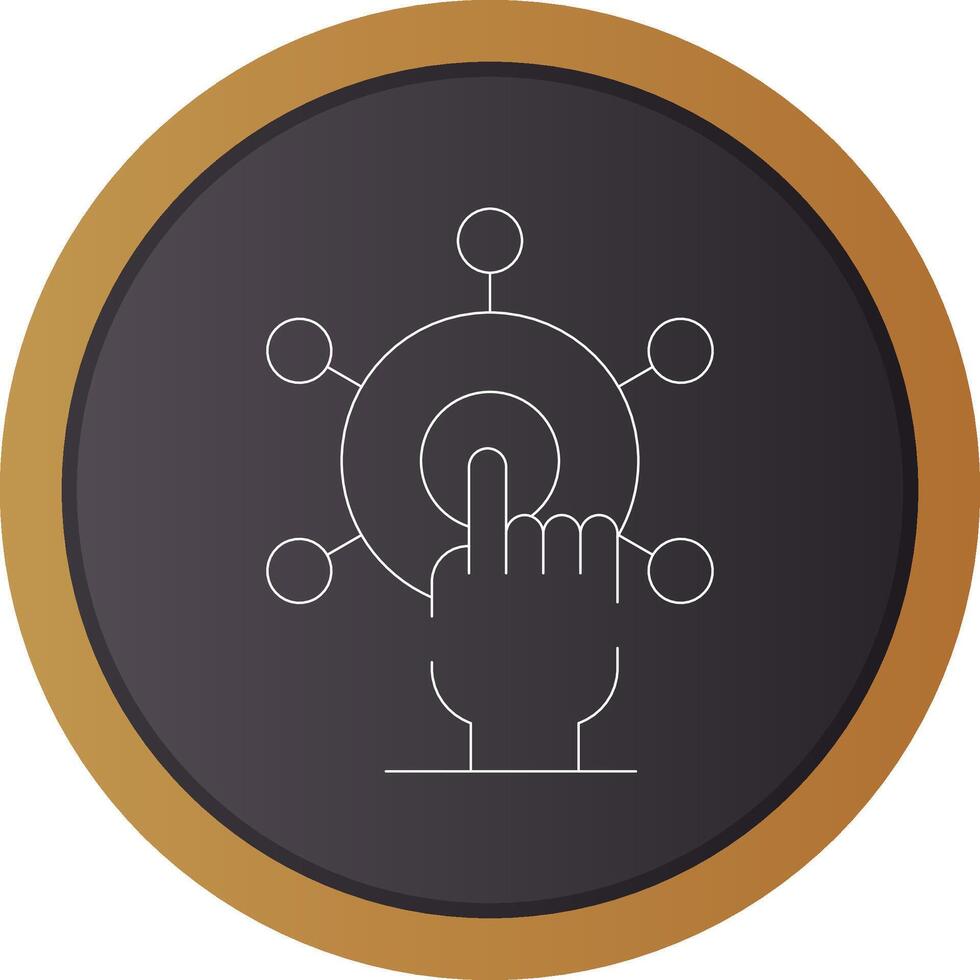 Interactivity Creative Icon Design vector