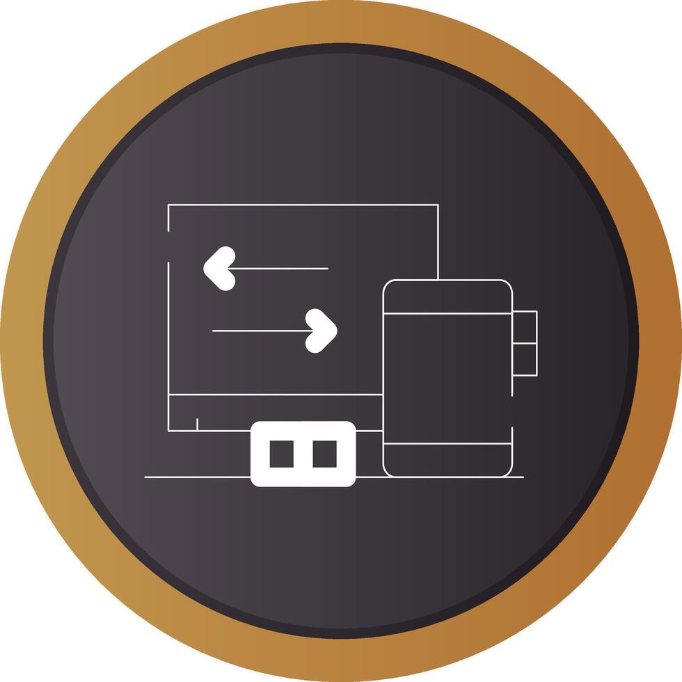 Digital Platform Creative Icon Design vector