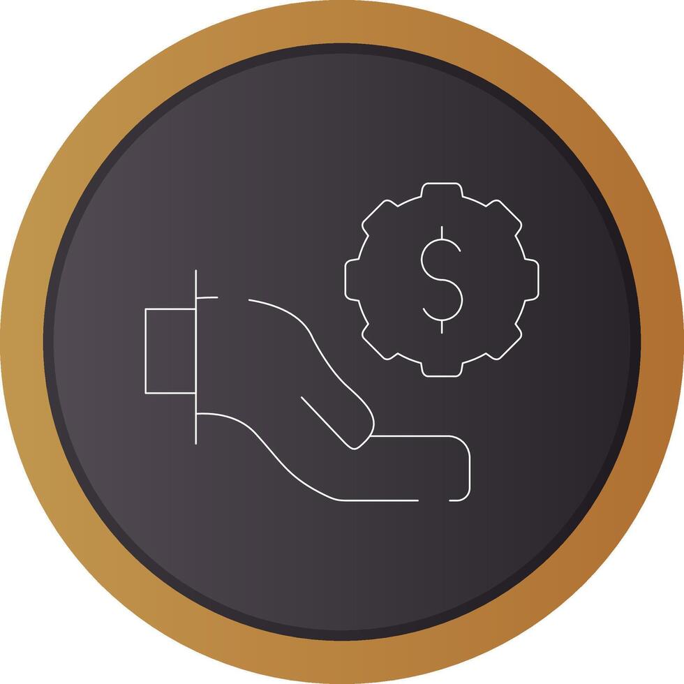 Financing Options Creative Icon Design vector