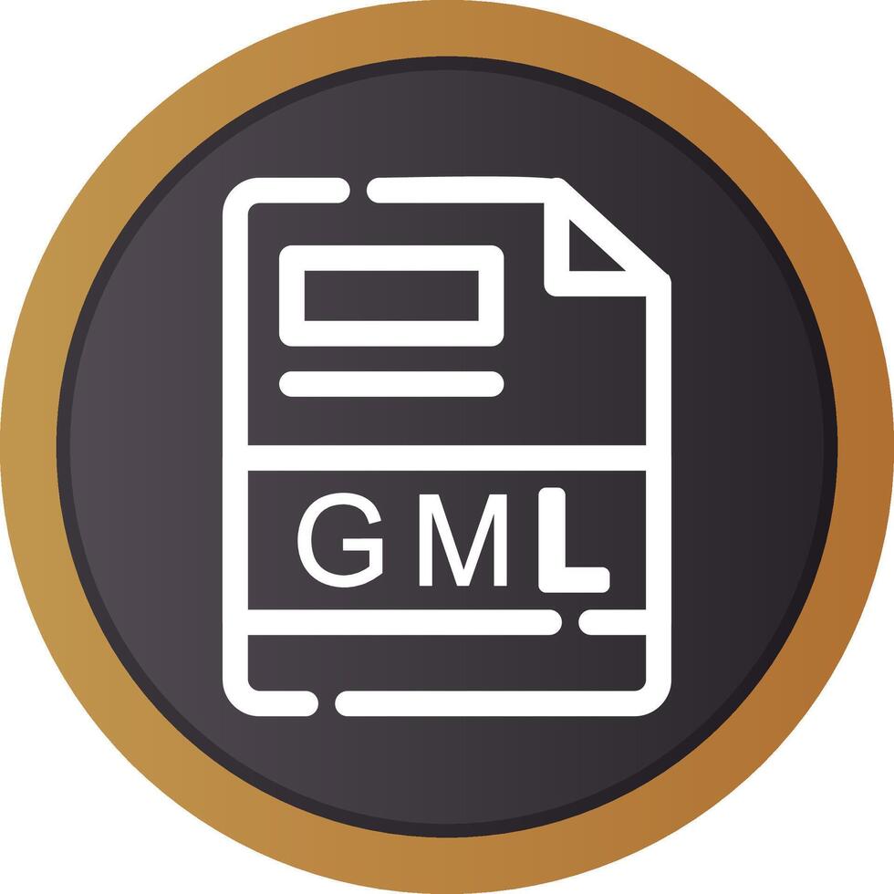 GML Creative Icon Design vector