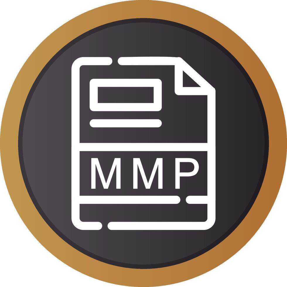 MMP Creative Icon Design vector