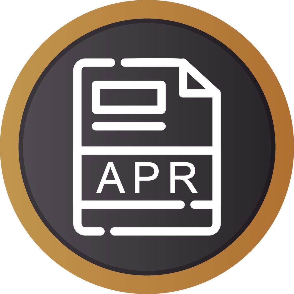 APR Creative Icon Design vector