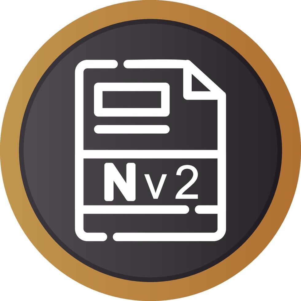 NV2 Creative Icon Design vector