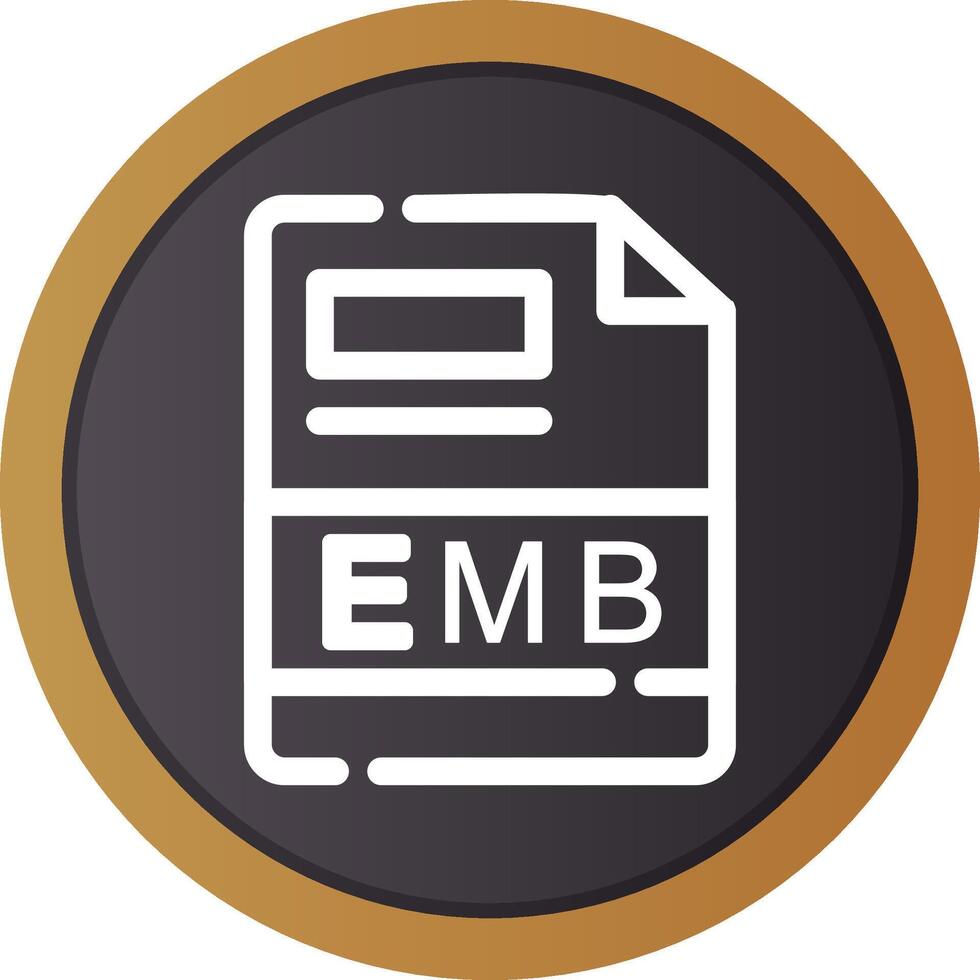 EMB Creative Icon Design vector