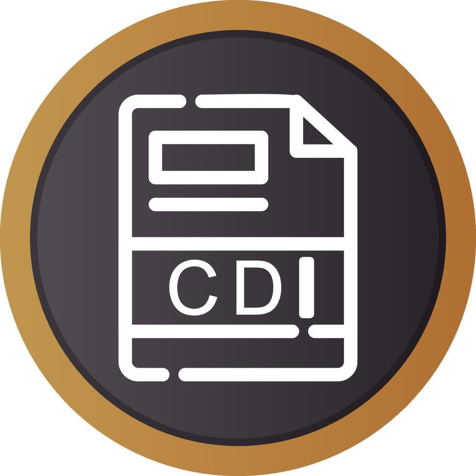 CDI Creative Icon Design vector
