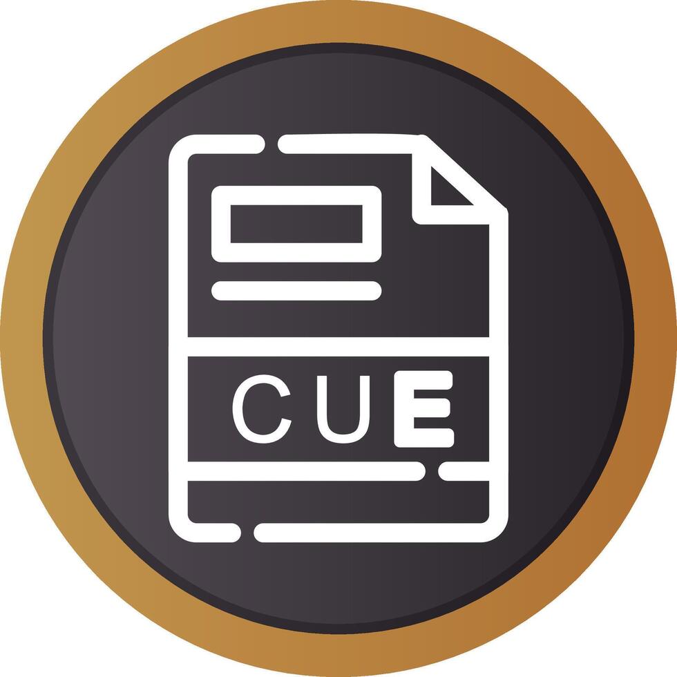 CUE Creative Icon Design vector