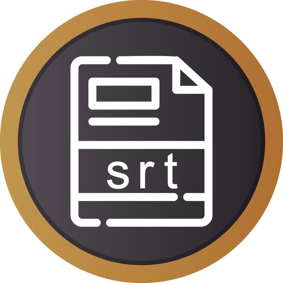 srt Creative Icon Design vector