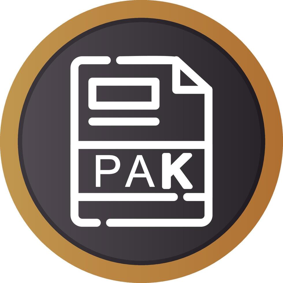 PAK Creative Icon Design vector