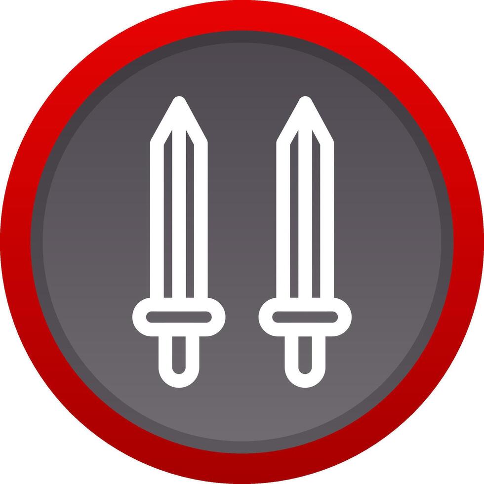 Swords Creative Icon Design vector