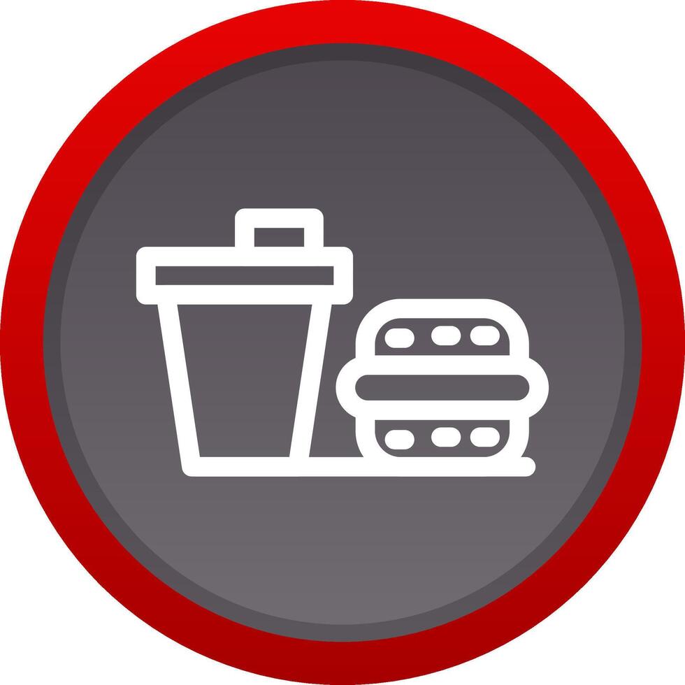 Take Away Creative Icon Design vector