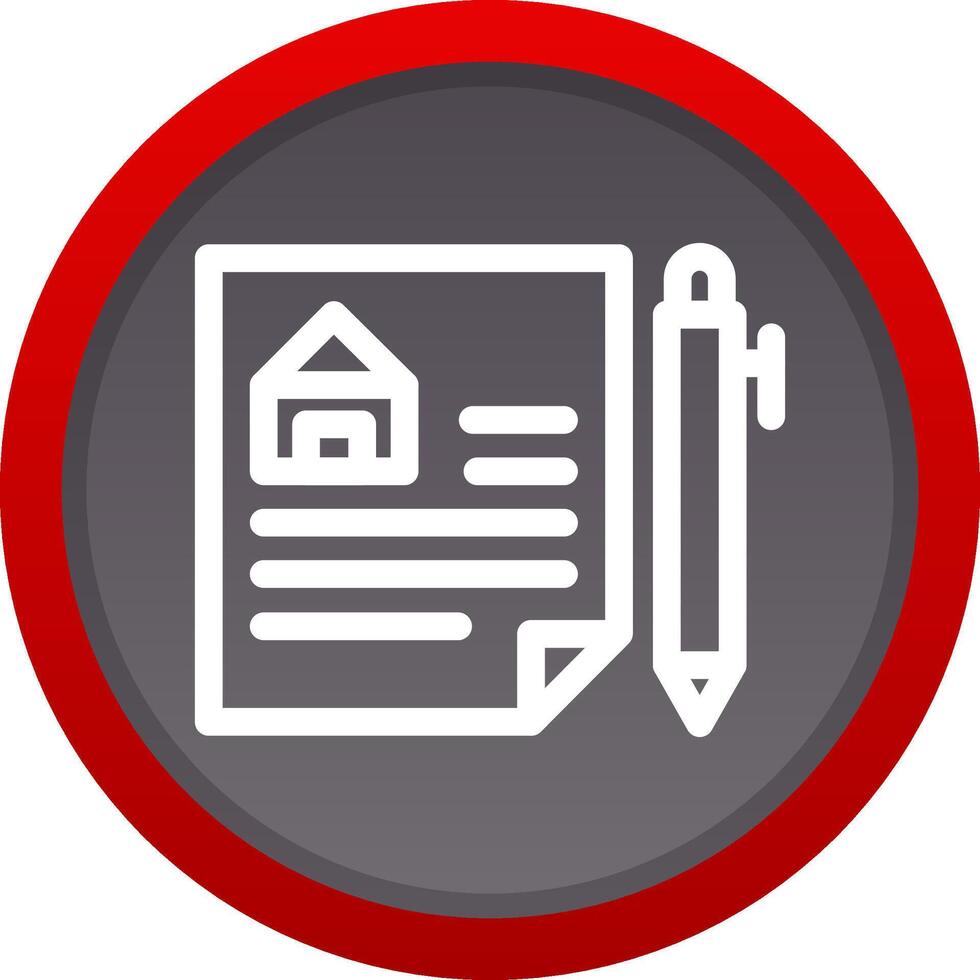 Contract Creative Icon Design vector