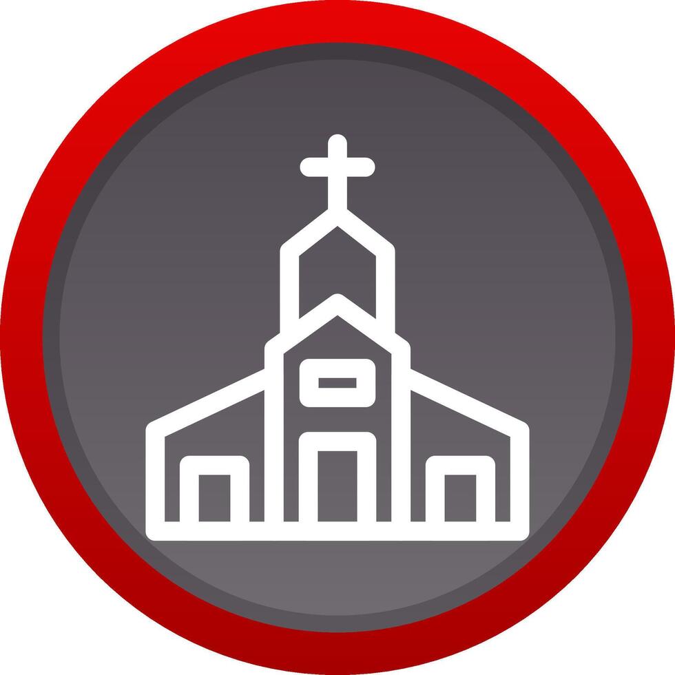 diseño de icono creativo de iglesia vector