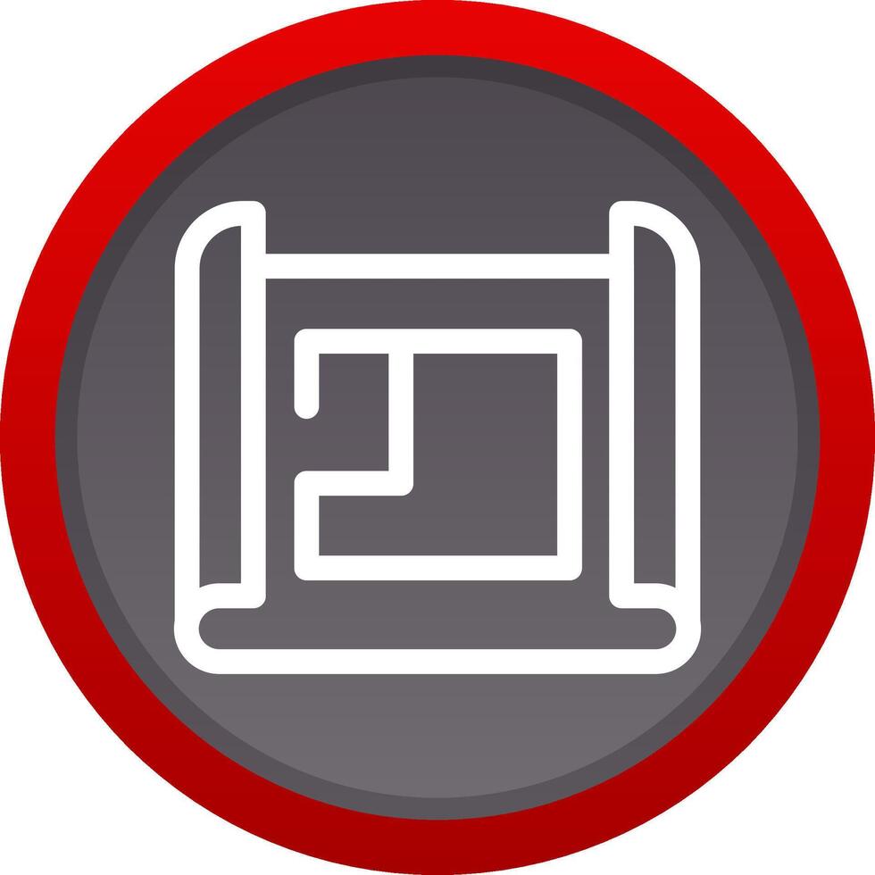 Blueprint Creative Icon Design vector