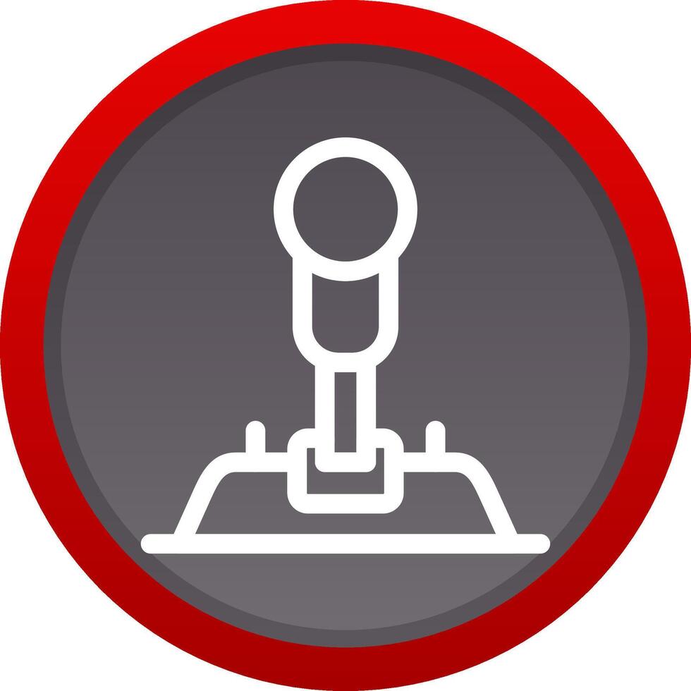 diseño de icono creativo de joystick vector