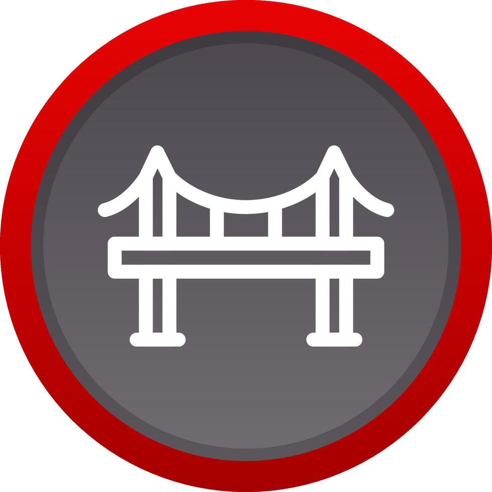 Bridge Creative Icon Design vector