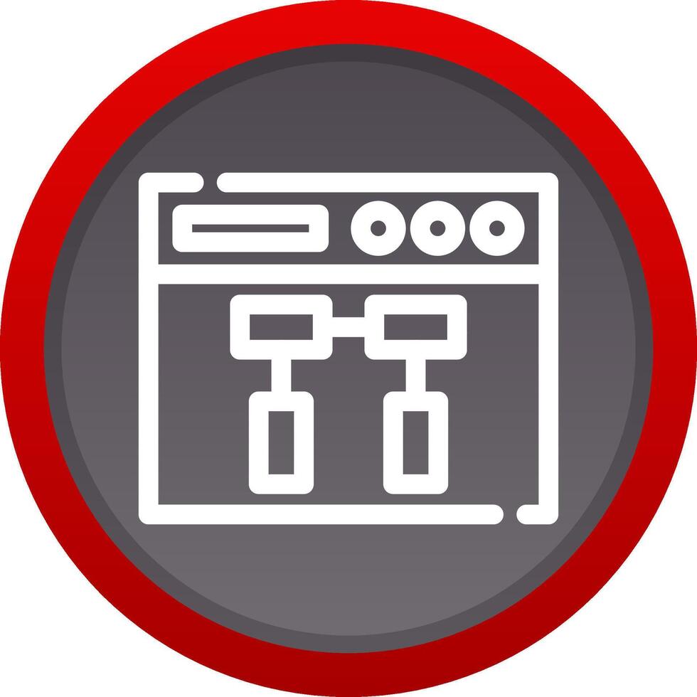 Sitemap Creative Icon Design vector