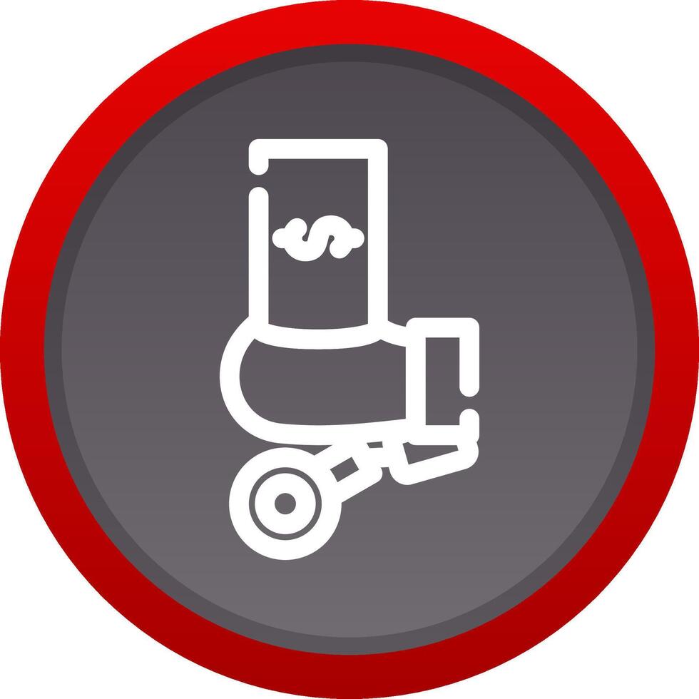 Corruption Creative Icon Design vector