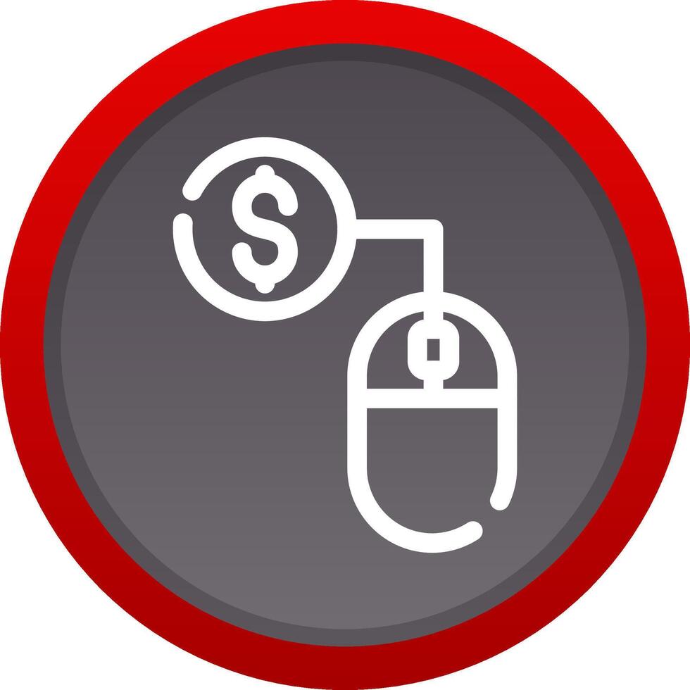Pay Per Click Creative Icon Design vector