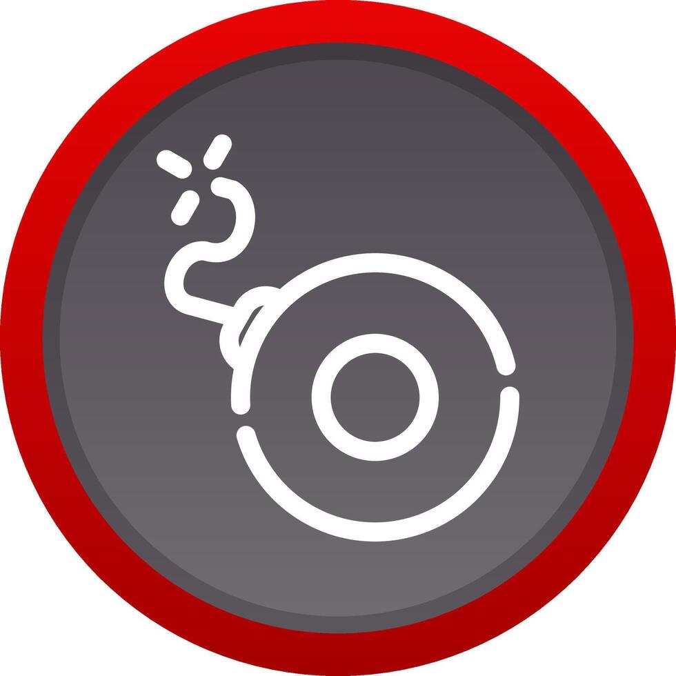 Bomb Creative Icon Design vector