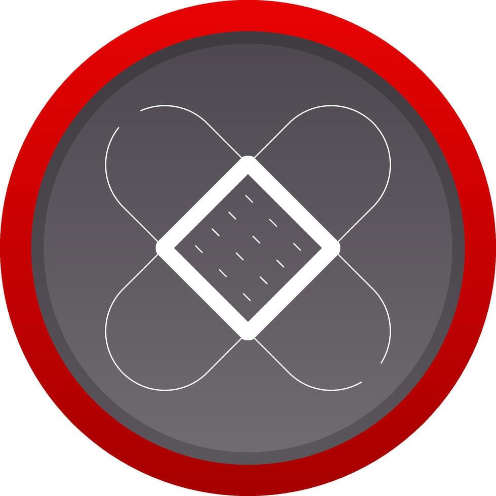 Band Aid Creative Icon Design vector