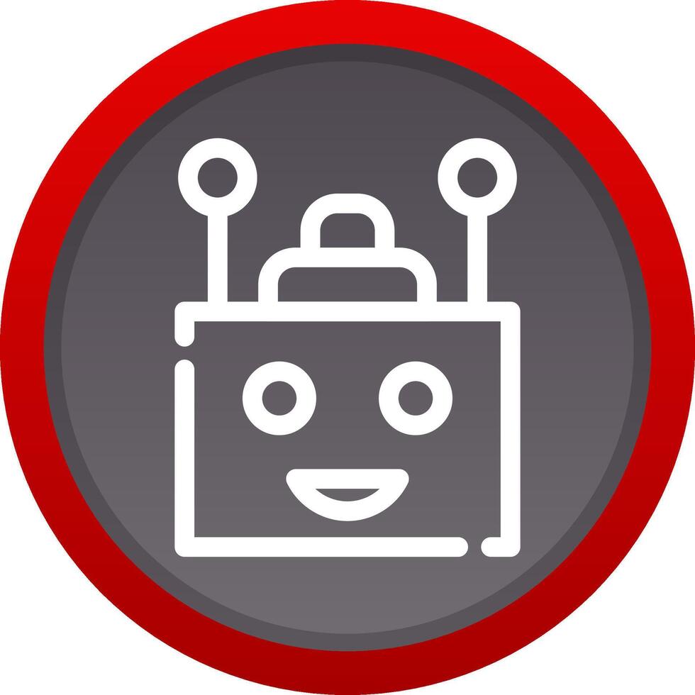 Chatbot Creative Icon Design vector