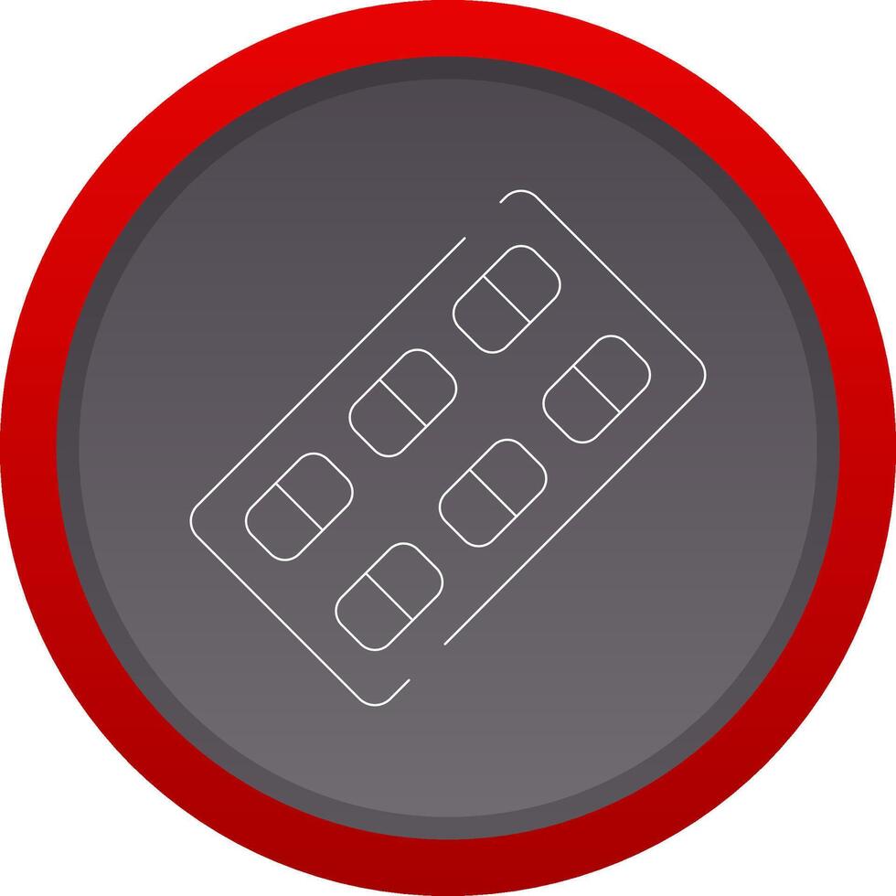 Pills Creative Icon Design vector