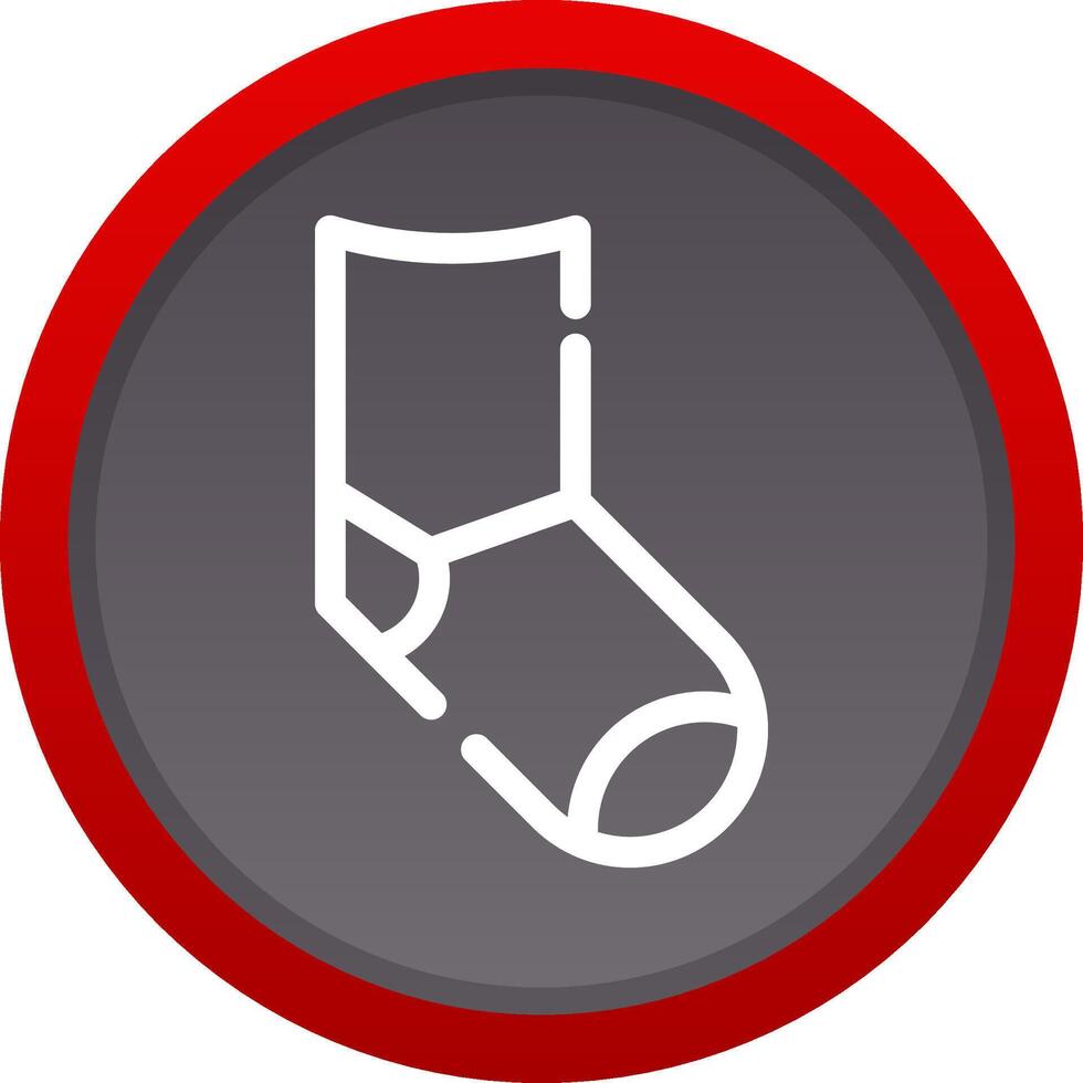 Sock Creative Icon Design vector