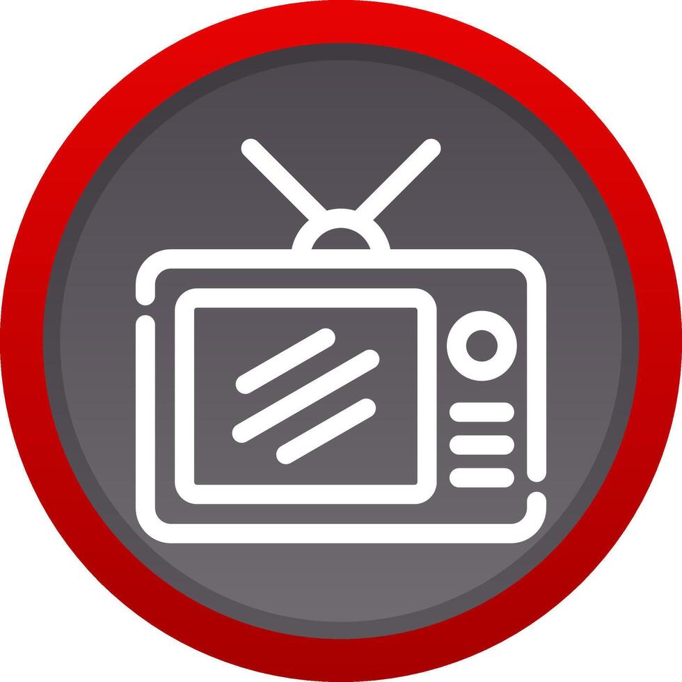 Tv Creative Icon Design vector