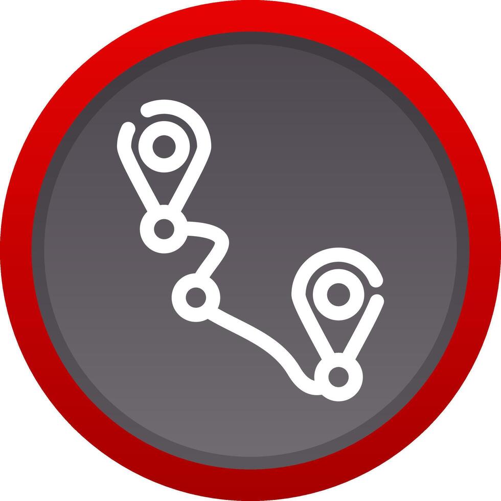 Tracking Creative Icon Design vector
