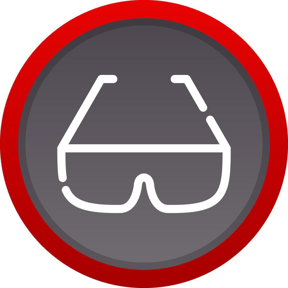 diseño de icono creativo de gafas vector