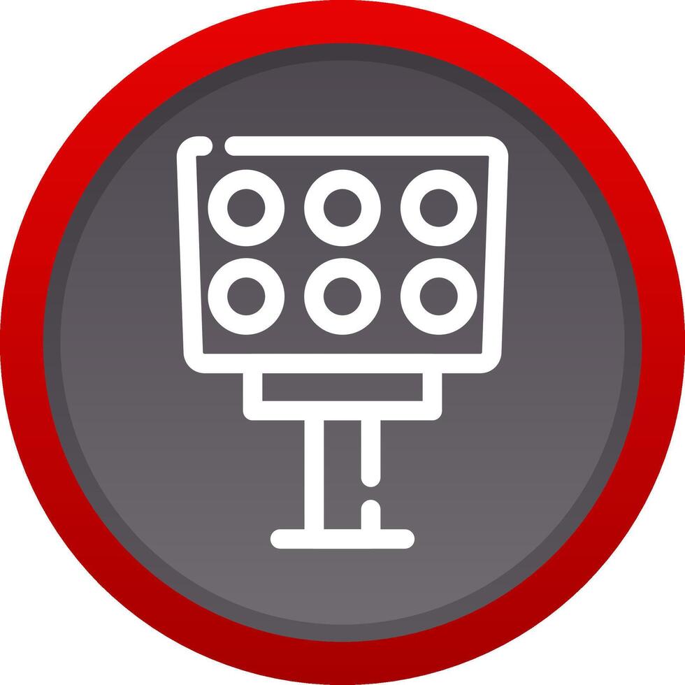 Light Creative Icon Design vector