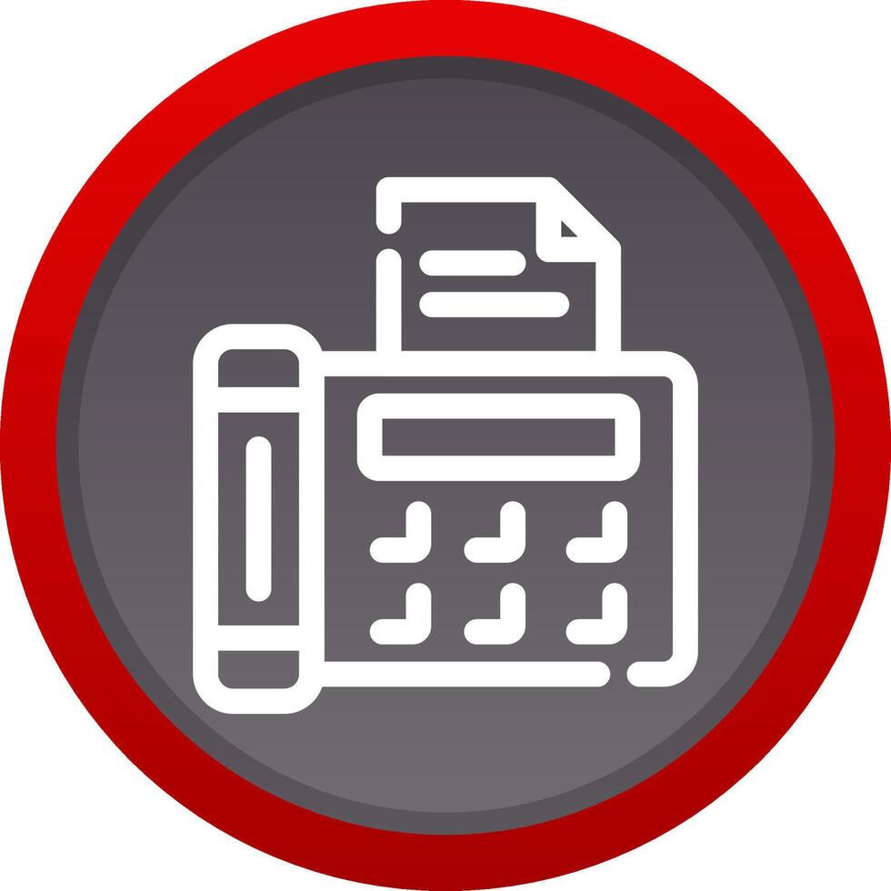 Fax Creative Icon Design vector