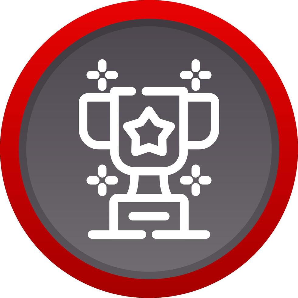 Trophy Creative Icon Design vector