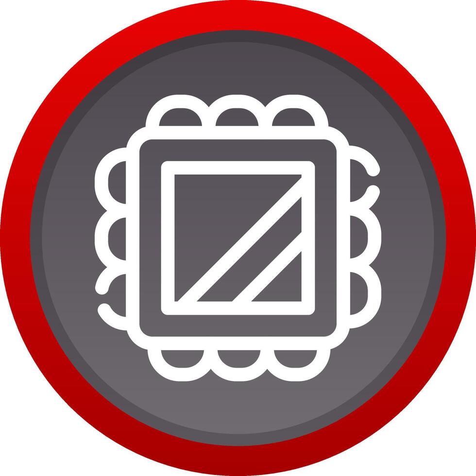 Magic Mirror Creative Icon Design vector