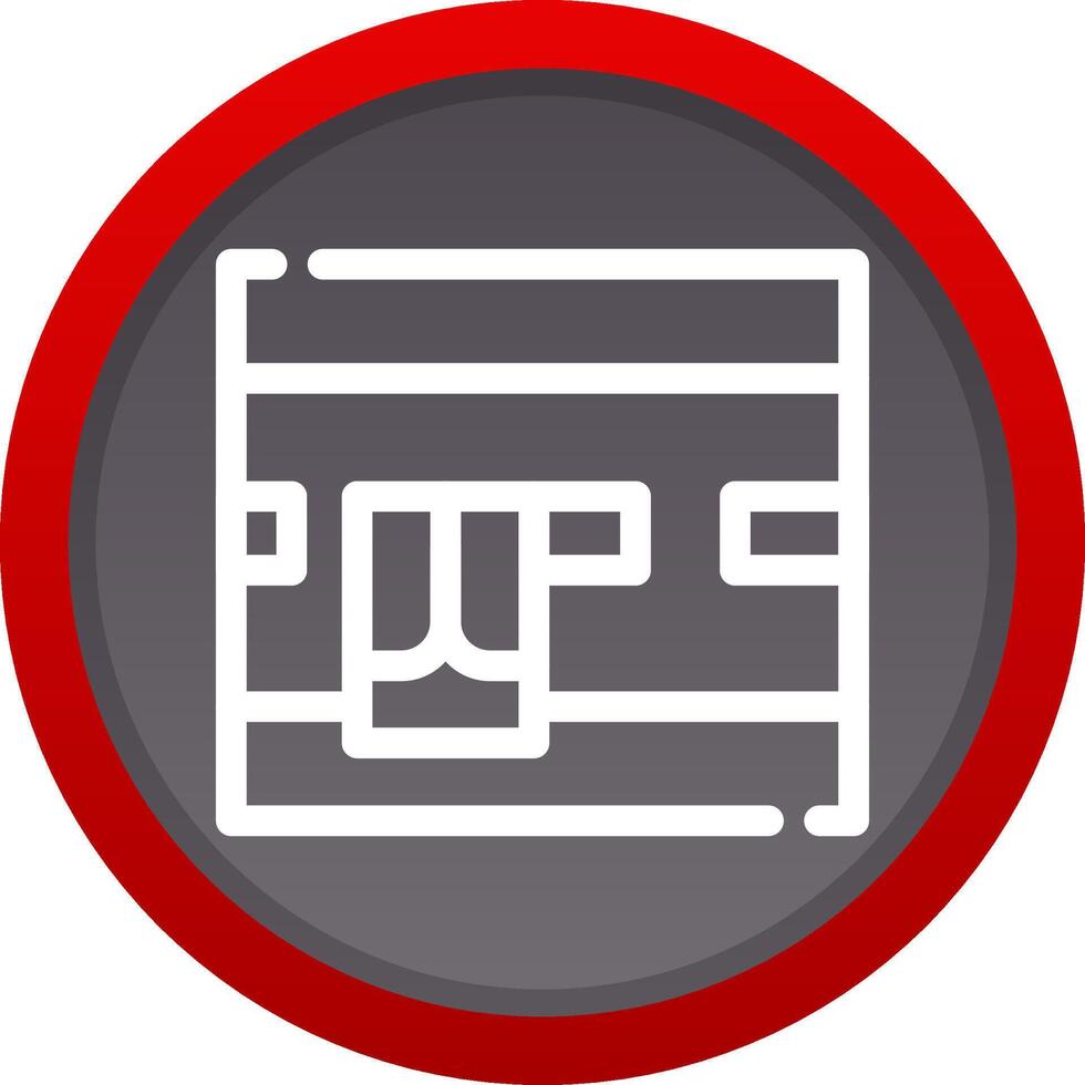 Kaaba Creative Icon Design vector