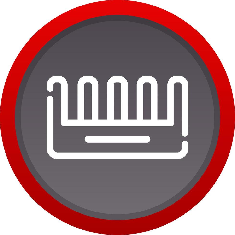 Comb Creative Icon Design vector