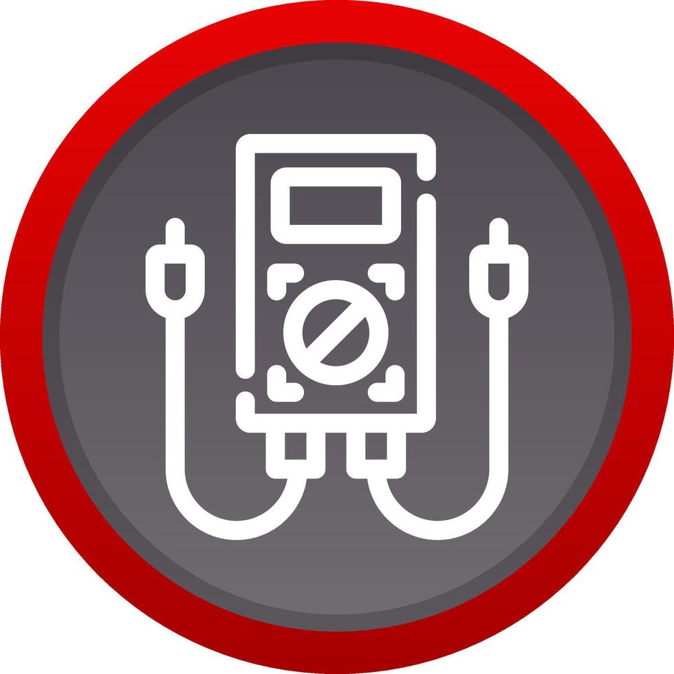 Multimeter Creative Icon Design vector
