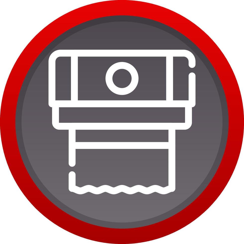 Paper Towel Creative Icon Design vector