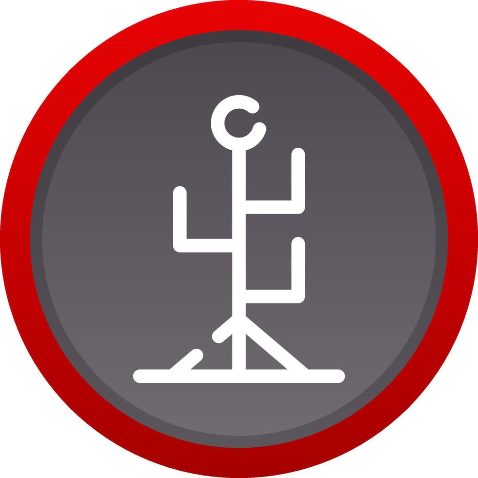 Clothes Stand Creative Icon Design vector