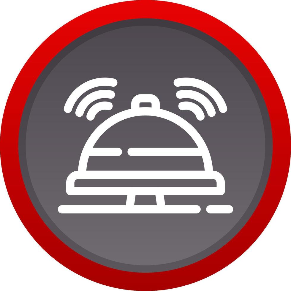 Reception Bell Creative Icon Design vector