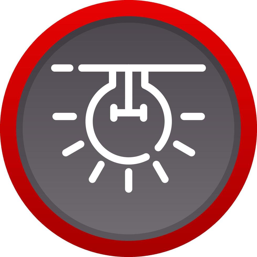 Light Bulb Creative Icon Design vector