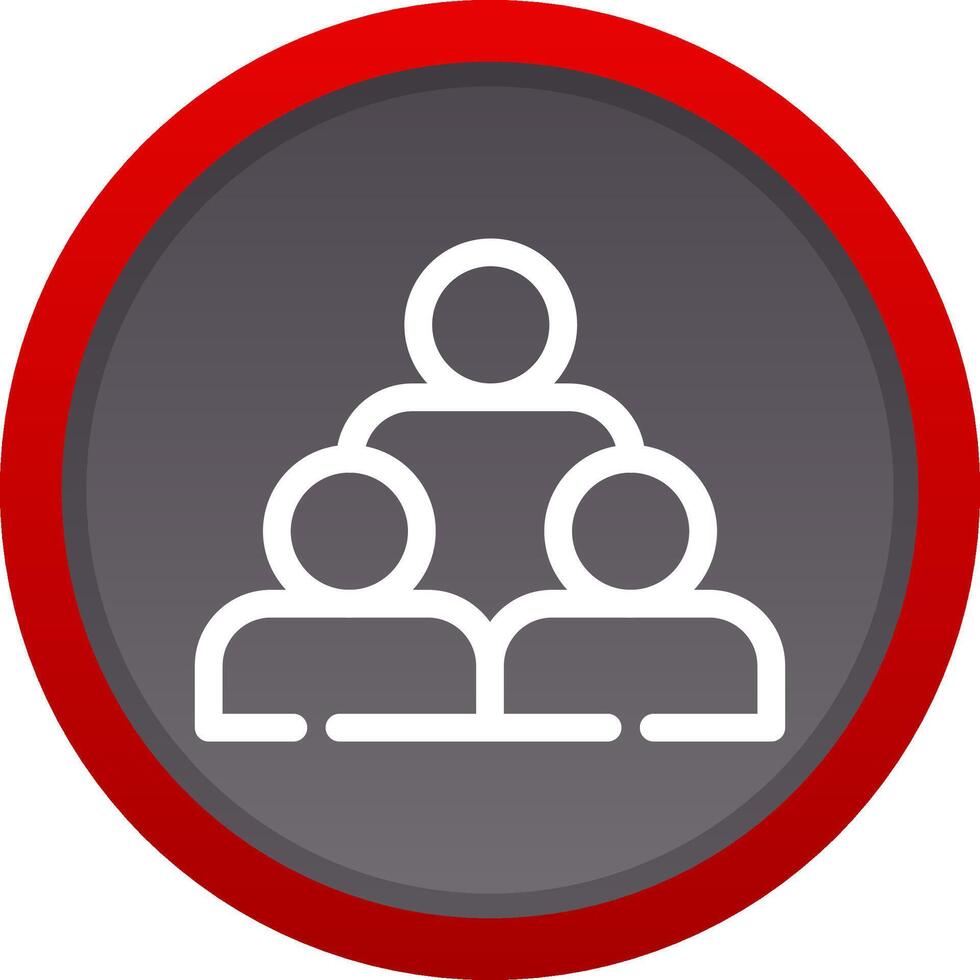 Audience Creative Icon Design vector